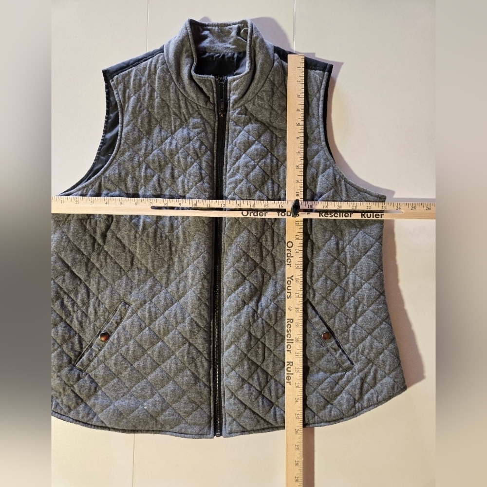 NWOT Relativity Quilt Vest 2XL - Picture 3 of 5